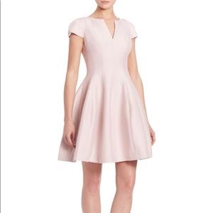 Halston
Cap-Sleeve Sateen Dress